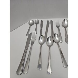 20pc Stainless Steel Silverware Flatware Lot Assorted Pieces Mixed Patterns